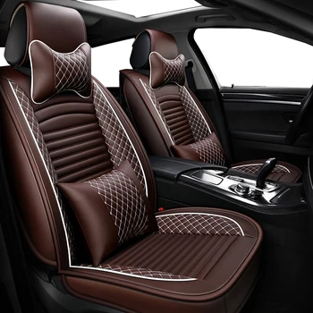 

Universal PU Leather car seat covers for toyota land cruiser 80 100 prado 120 150 200 land-cruiser-prado yaris Car seat cushion