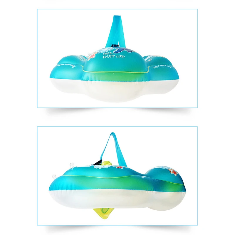 Inflatable Child Baby Swimming Ring Kids Swim Pool Float Trainer Water Mattress Toys Gifts Bathing Can Holder Accessories