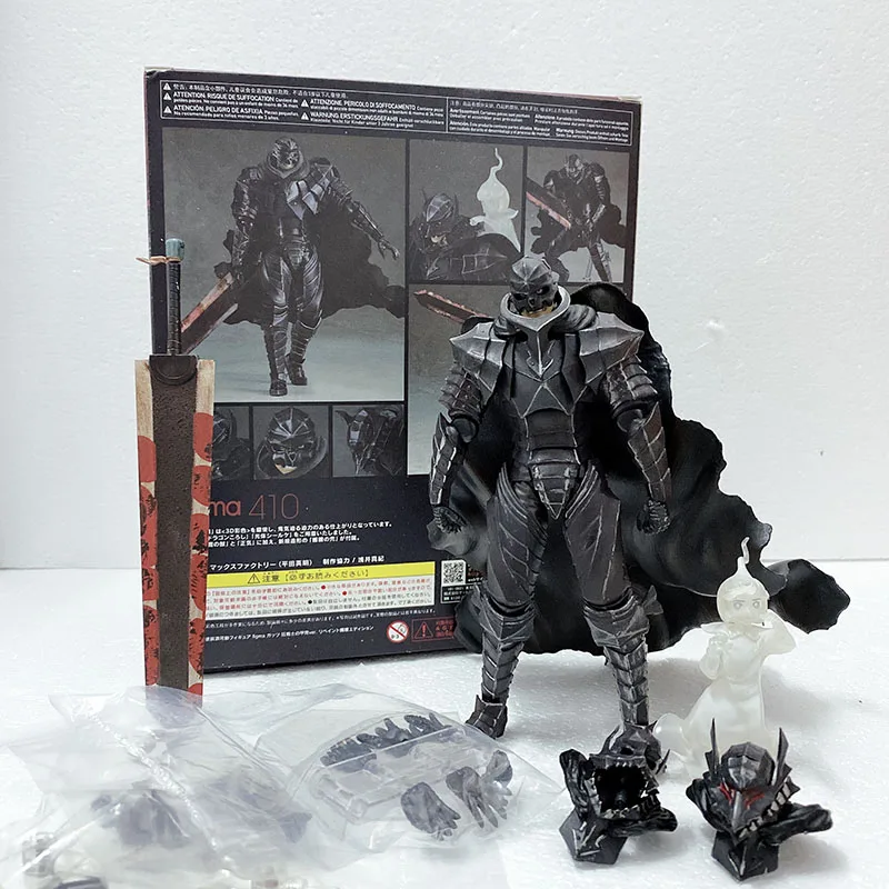 Figma 410 Berserk экшн фигурка черного меча Коллекционная модель игрушка кукла подарок