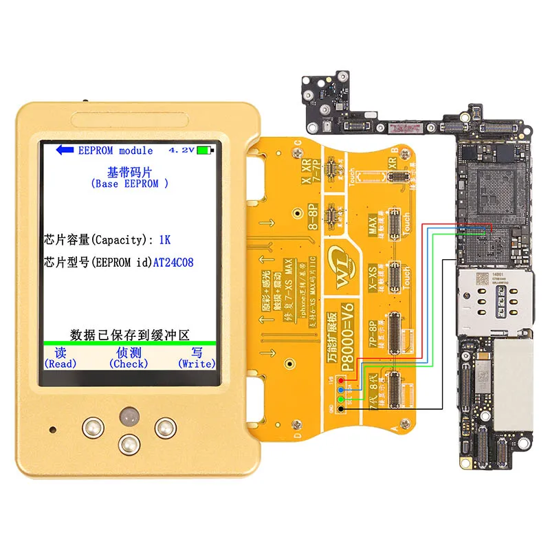 Preise WL V6 LCD Screen Original Farbe Programmierer für iPhone 11 XR XSMAX XS 8P 8 7P Kopfhörer  touch Batterie Reparatur Gute als Qianli iCopy