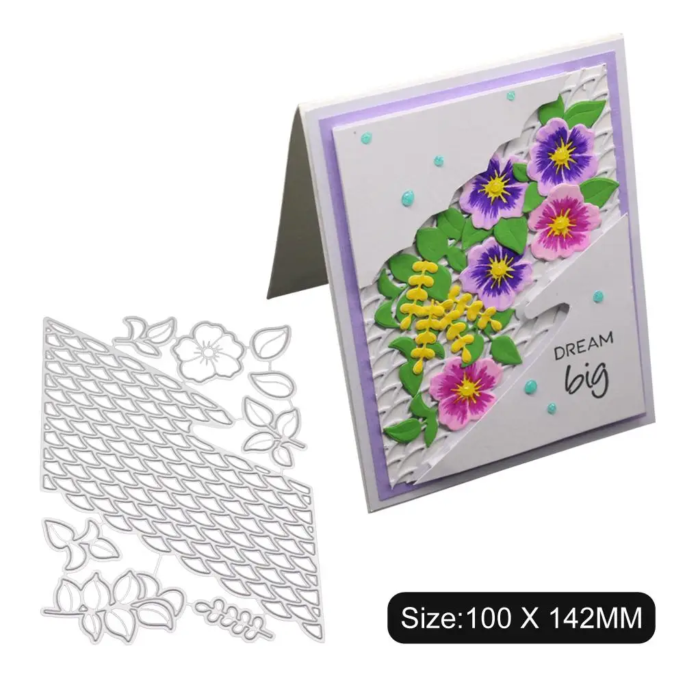  HobbyLane Irregular Background/Envelope Lace/Invitation Lace Decorative Prop Carbon Steel Cutting D - 4000078405347