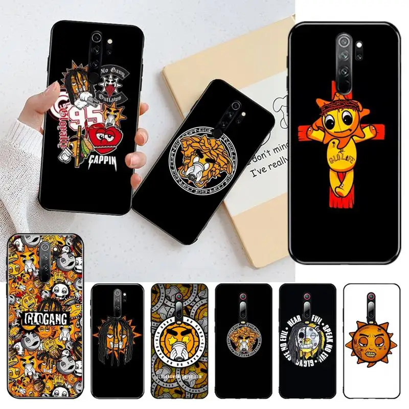 CUTEWANAN Glo Gang And Chief Keef Black Soft Shell Phone Case Capa for Redmi Note 8 8A 7 6 6A 5 5A 4 4X 4A Go Pro Plus Prime | Мобильные