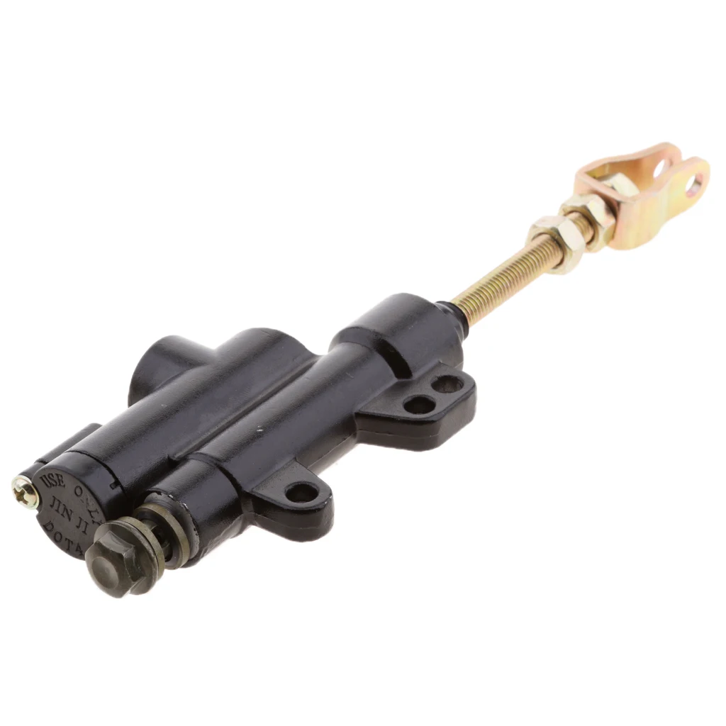 Rear Foot Brake Master Cylinder Pump For ATV 125cc 150cc 200cc  Black