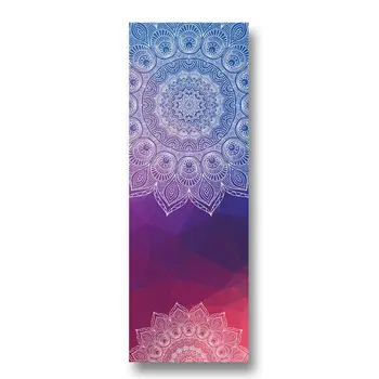 

Yoga Mat Fitness Absorb Sweat Blanket Pilates Practice Printing Anti-slip Towel T3LD