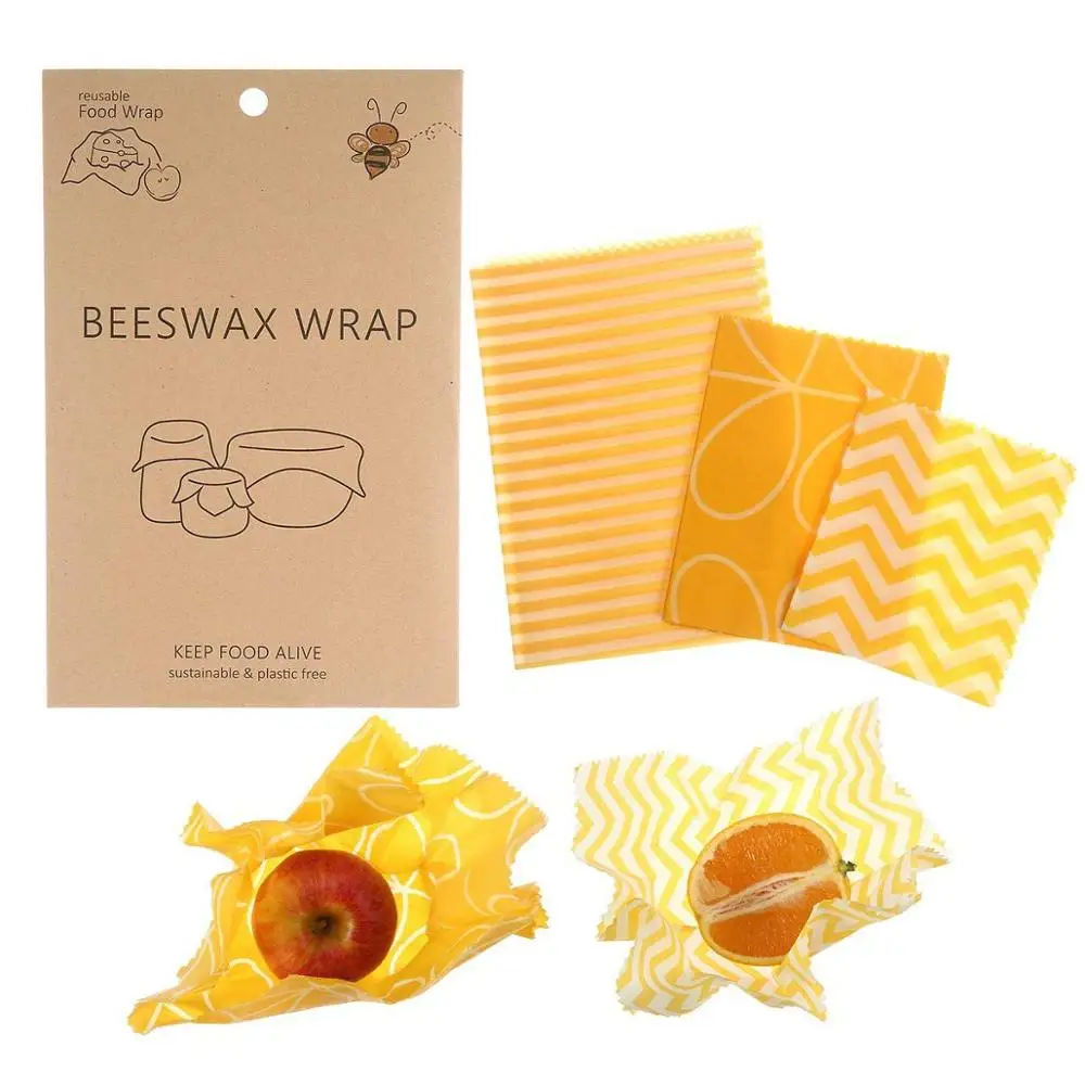 

Beeswax Food Wrap Reusable Food Bee Wax Wrap Sandwich Cheese Fruit Wrap Cloth