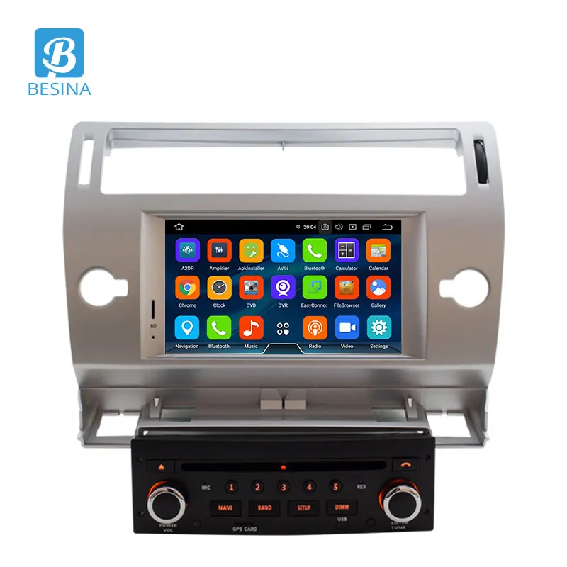 Sale Besina Android 9.0 car DVD Player For Citroen C4 Quatre Triumph Multimedia GPS Navigation WIFI Octa Cores 4GB 1 Din Car Radio 1 Sale Besina Android 9.0 car DVD Player For Citroen C4 Quatre Triumph Multimedia GPS Navigation WIFI Octa Cores 4GB 1 Din Car Radio 1