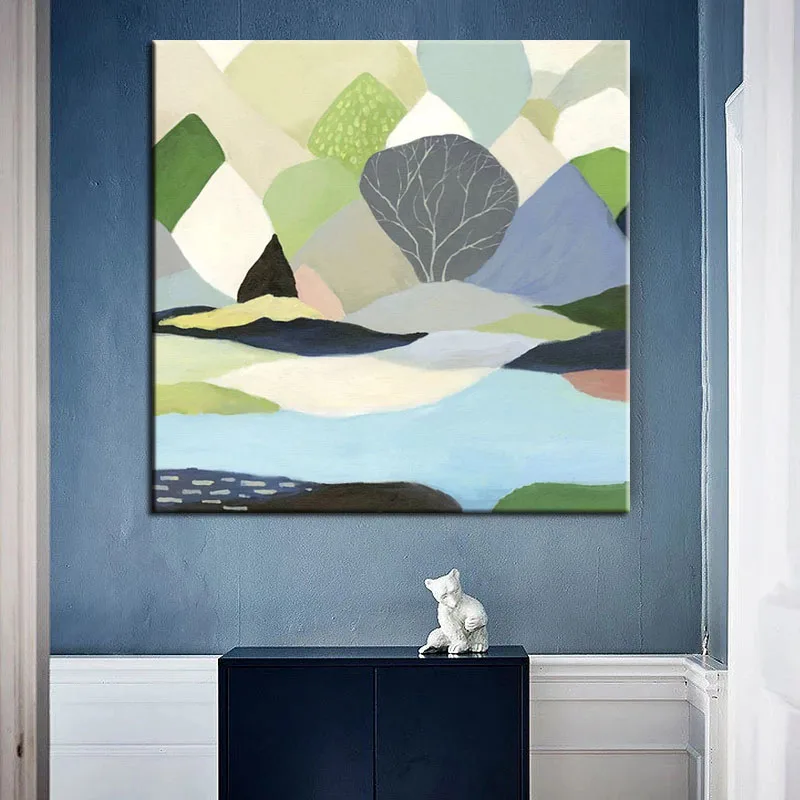 

100% ручная роспись, абстрактное искусство, картина маслом на холсте, настенное искусство, Безрамные настенные картины, украшение для живой комнаты, домашний декор, подарок