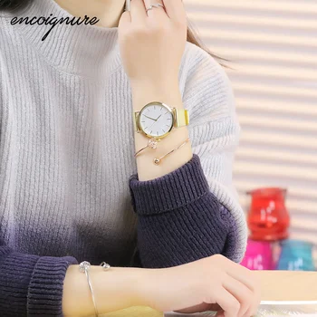 

2020 Luxury Casual Quartz Stainless Steel Band Marble Strap Watch Analog Wrist Watch Orologio Donna Reloj Mujer женские часы