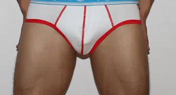 

wholesale high quality low price 5 pcs/lot Men's U convex cotton comfortalbe venlitation sexy briefs underwear (14