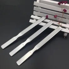 В настоящее время доступны оптом 13 см средний из нержавеющей стали пилка для ногтей высшего класса маникюрная пилочка для ногтей инструменты для шлифовки ногтей