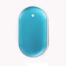 2 в 1 милый USB Перезаряжаемые грелка для рук и 4000ma Мощность power Bank 5V Мини Портативный путешествия удобный с длительным сроком службы карманная грелка для рук