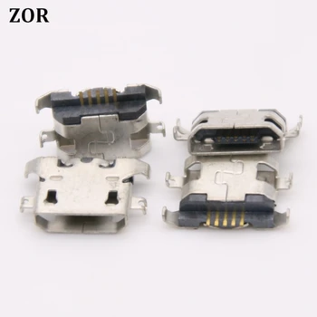 

1000PCS micro mini jack socket USB Connector charging port for huawei y625 for FOR lenovo A378t repair parts replacement