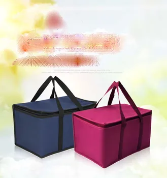 

big thermal picnic cooler bag lunch food insulation cool handbag large capacity insulated shopper shopping tote bag AI20