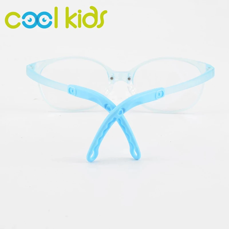 COOL Kids Optical Glasses Frame Oval Flexible Glasses Frame for Kid Girl TR90 Light Children Safety Eyewear K20