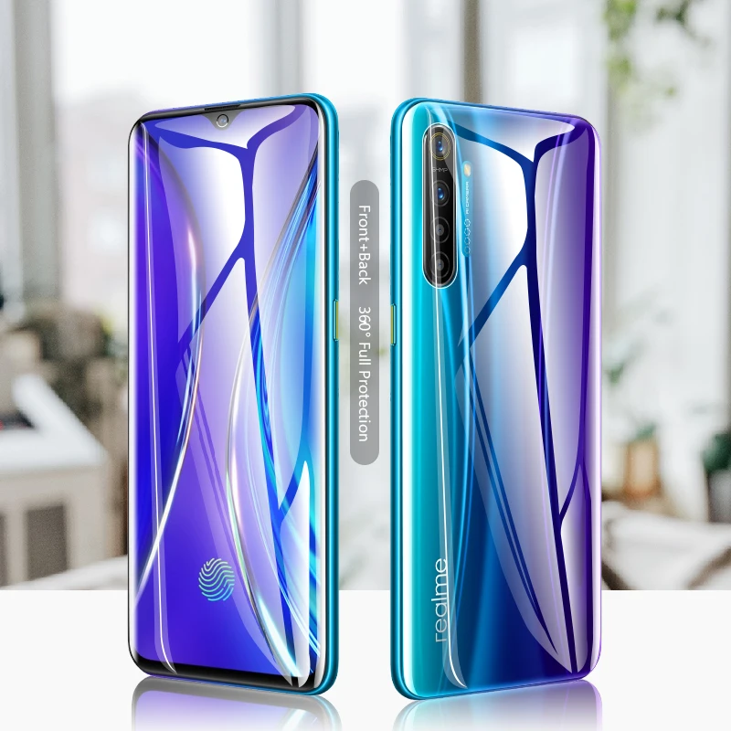 CHYI 3D изогнутая пленка для Realme X2 XT X3 X7 Защитная экрана полное покрытие нано