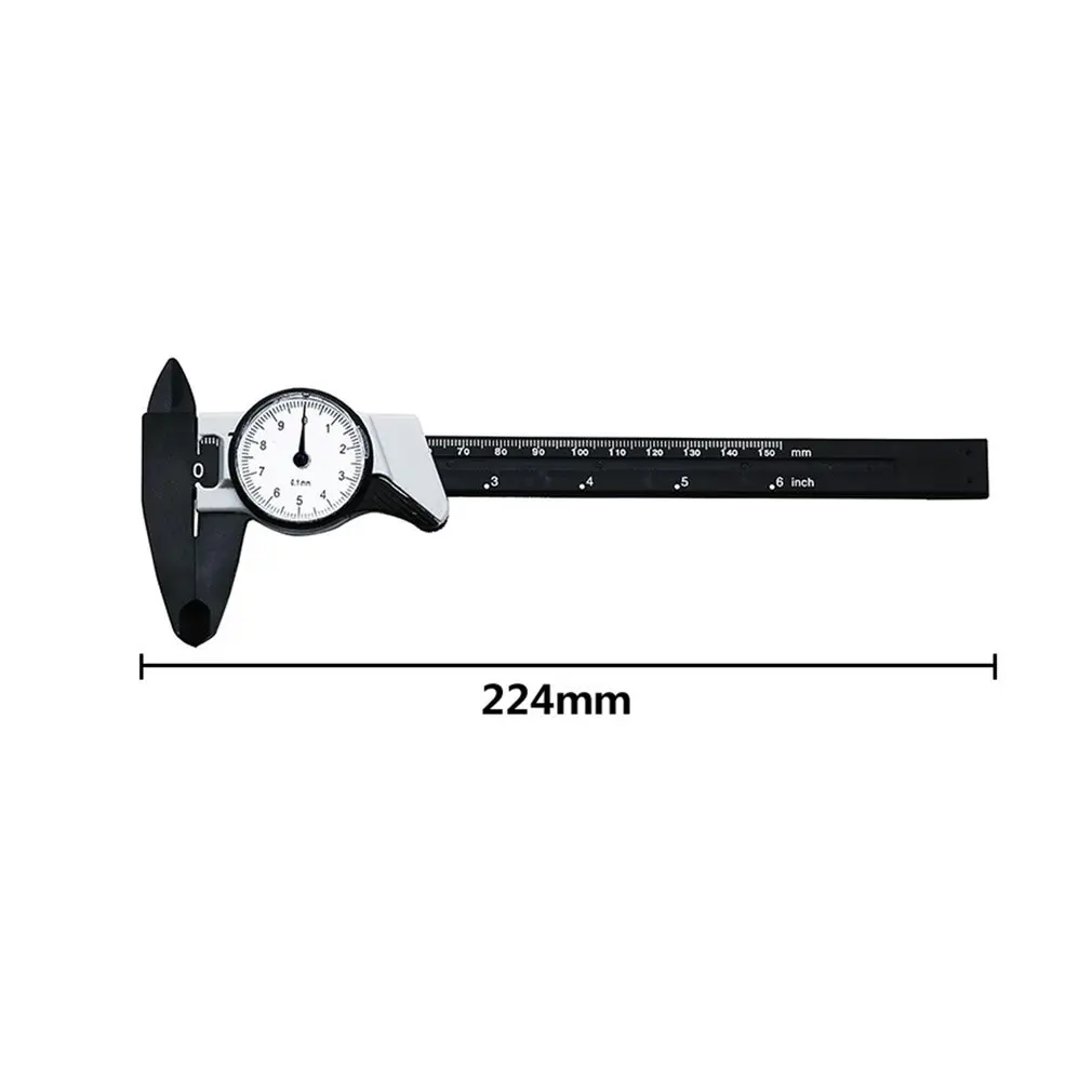 TANGIST 1pc 0-150mm Dial Caliper Shock-Proof Vernier Caliper Accurate Metric Micrometer Gauge Measuring Tool Quality Thickness Meter