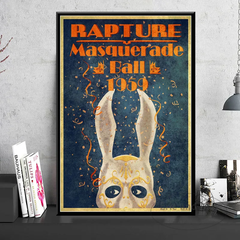Плакаты и принты Bioshock Rapture видеоигра Ретро подарок для детей плакат Настенная