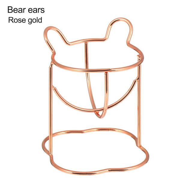 Make Up Puff Shelf Puff Storage Rack Sponge Drying Stand Holder Drying Rack Makeup Egg Bracket Metal Drying Tools