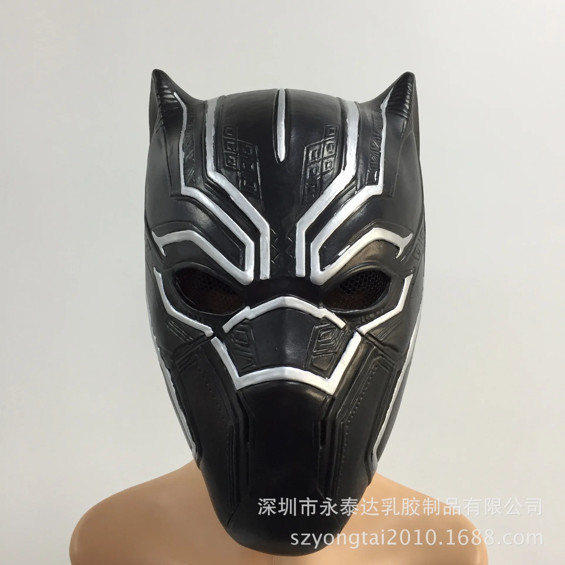 

America Captain 3 Civil War Panther Mask Helmet Marvel Movie Related Products COS Mask Halloween Helmet Props