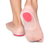 1 пара силиконовых гелевых ортопедических стелек Palmilha Massag, подушечки для ухода за ногами, подушечки для снятия боли в обуви