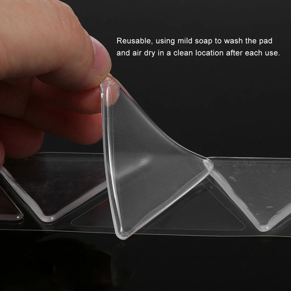 

6pcs Triangle Reusable Anti-aging Eye Silicone Lifting Anti Wrinkle Folds Face Pad Forehead Patches Mask Home Invisible