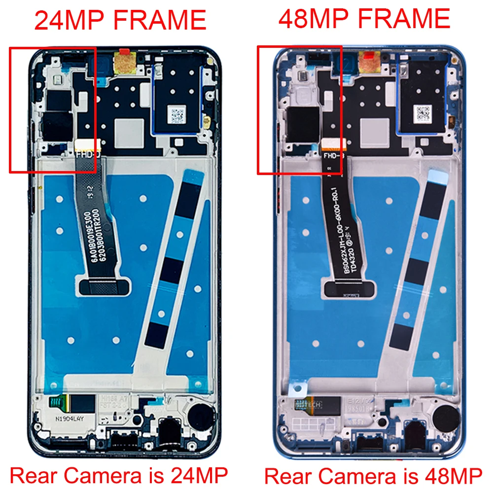 Оригинальный ЖК дисплей 6 15 дюйма для Huawei P30 Lite/ Nova 4E сенсорный экран дигитайзер в