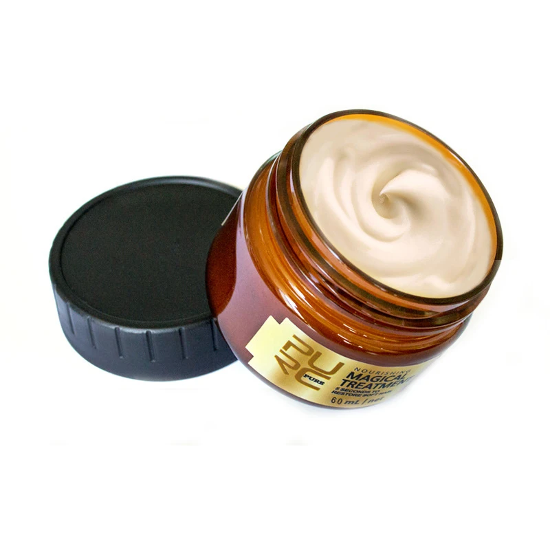 60ML Hair Care Mask Magical Treatment for Damaged Dry Hair Roots Keratin Treatment 5 Seconds Deeply Nourish & Restore Soft Hair 4