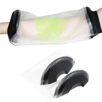 

1Pc Adult Elbow Bandage Indwelling Anti-fog Isolate bacteria Needle Cover Waterproof Bathing Arm Sleeve