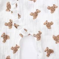 Sanlutoz Baby Boys Girls Unisex Rompers Animal Autumn Long Sleeve Cute Baby Jumpsuits Clothing with Hat 6