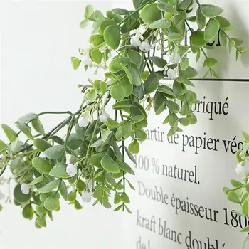 

Christmas Door Vine Artificial Plants False Flowers Ivy Hanging Garland Leaves Wedding Party Home Bar Garden Wall Decoration