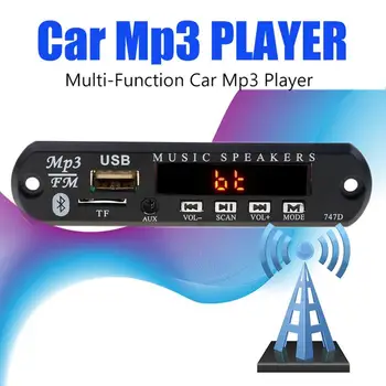 

Wireless Decoder Board Radio 3.5Mm Audio Receiver Wireless Receiver Car Kit Player Decoder Card Color Screen