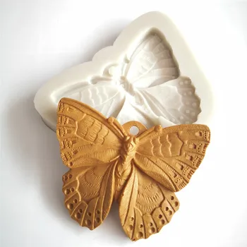 

New butterfly shape silicone mold Chocolate fudge cake decoration tools Chocolate fudge cake decoration tools Sugarcraft