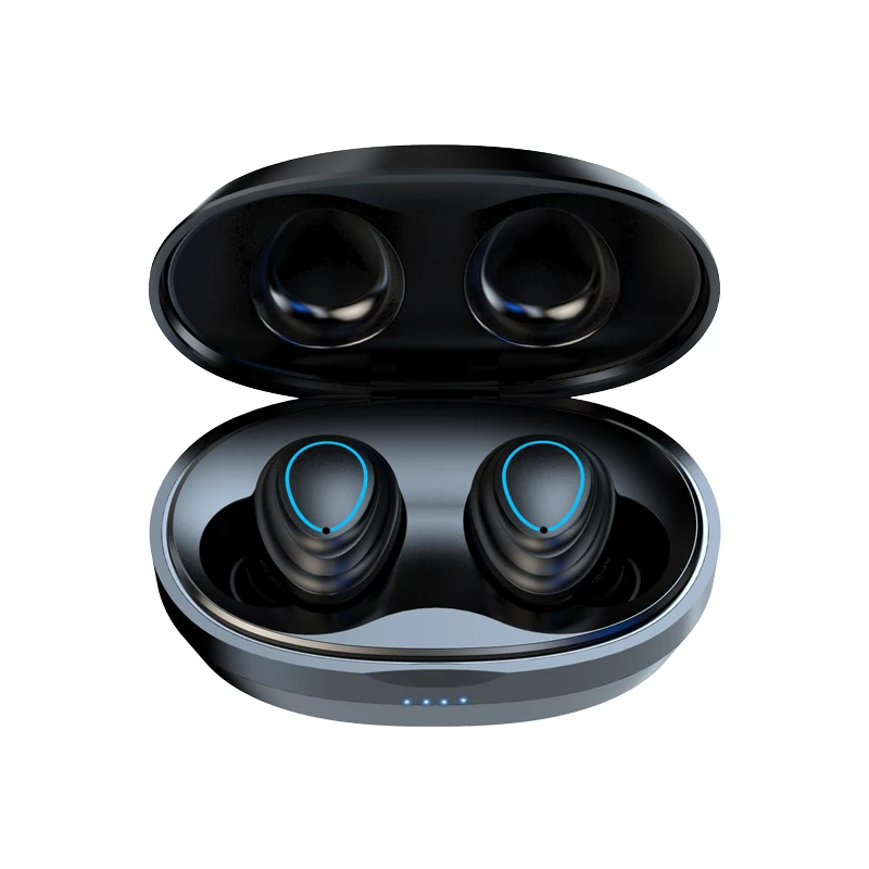 C1 настоящая Беспроводная bluetooth-гарнитура с ушками, мини невидимые водонепроницаемые наушники-вкладыши, Сверхдолгий режим ожидания HIF - Цвет: Standard edition