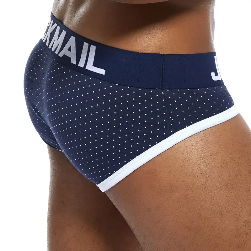 Трусы брифы JOCKMAIL мужские Брендовое нижнее белье хлопковые трусы слипы для геев