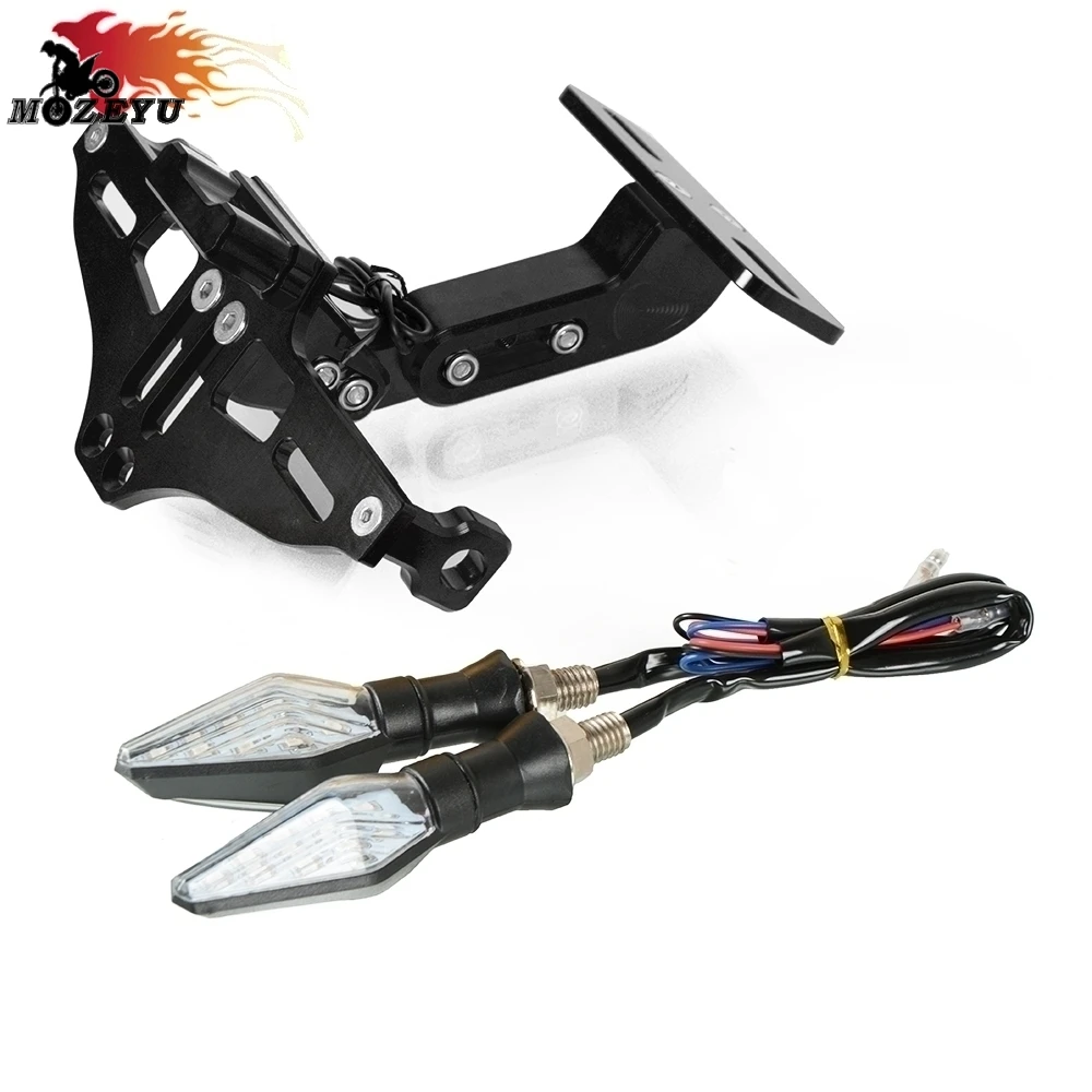 Для YAMAHA TMAX 500 530 2001 2017 2015 SX/DX 2018 2019 кронштейн для номерного знака мотоцикла Holde