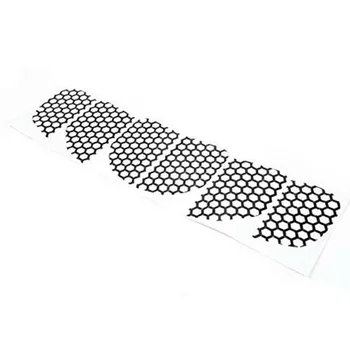 

6pcs Taillight Stickers Set Rear Honeycomb pattern Decoration Exterior