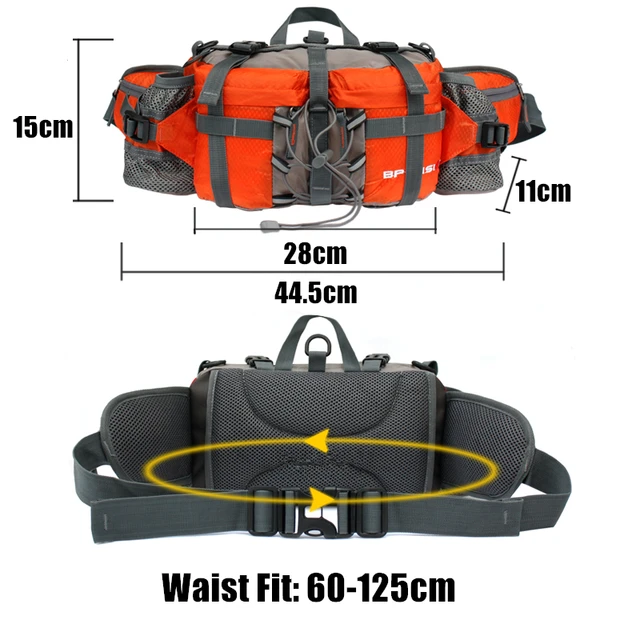 Outdoor Sports Waist Bag Water Cycl Backpack Hike Mountain Bottle Waterproof Nylon Camping Mochila Hiking Accessories