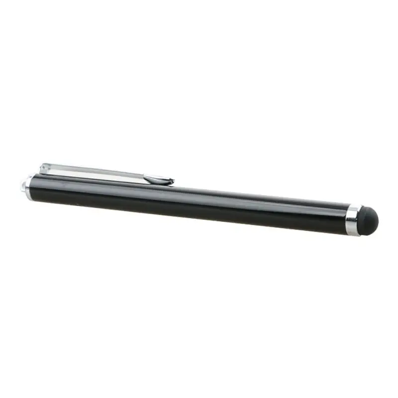Горячий металлический телефон планшет ручка сенсорный экран емкостный стилус с зажимом карандаш для рисования