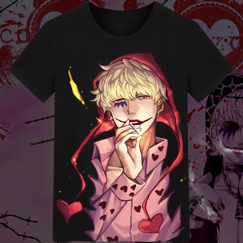 アニメワンピースコラソンtシャツtシャツワンピーストラファルガー ローdonquixoteドフラミンゴカジュアルtシャツシャツtシャツ Aliexpress メンズ服