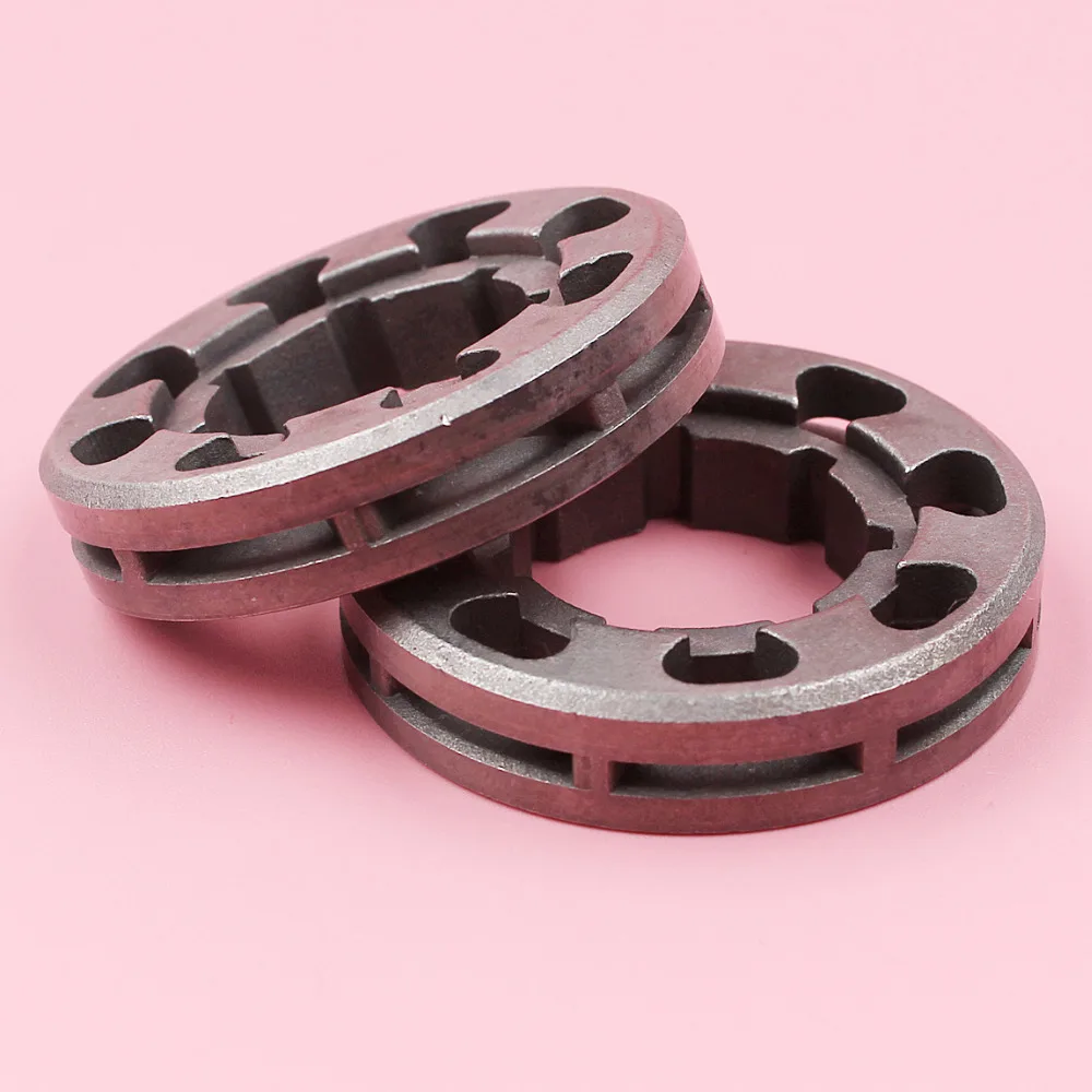 2pcs/lot .404 8 Teeth Inner Hole 22mm Sprocket Rim For Homelite Jonsered Poulan Pro Chainsaw Spare Part Large Spline бензопила