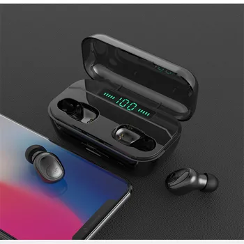 

G6S Bluetooth 5.0 Wireless Earphone TWS In Ear Earphones Handsfree mini Sport Stereo Bass Earbuds With Mic Headset Power Bank
