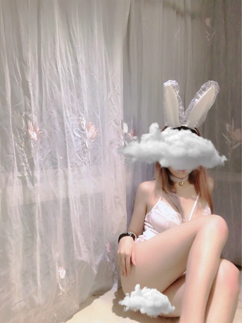 Женский Белый соблазнительный комбинезон с кроликом костюм для косплея раскай