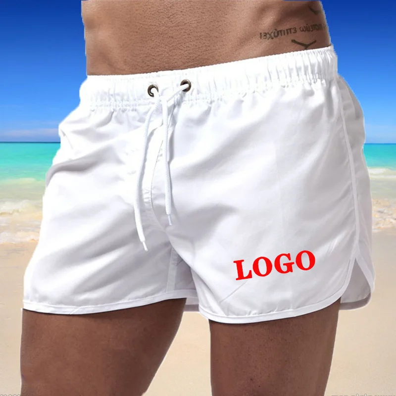 Tanio Niestandardowe Logo męskie spodenki plażowe