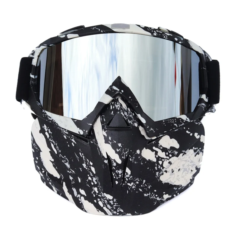 Cycling Goggles Detachable Protective Outdoor Sports Motorcycle Riding Skiing Glasses