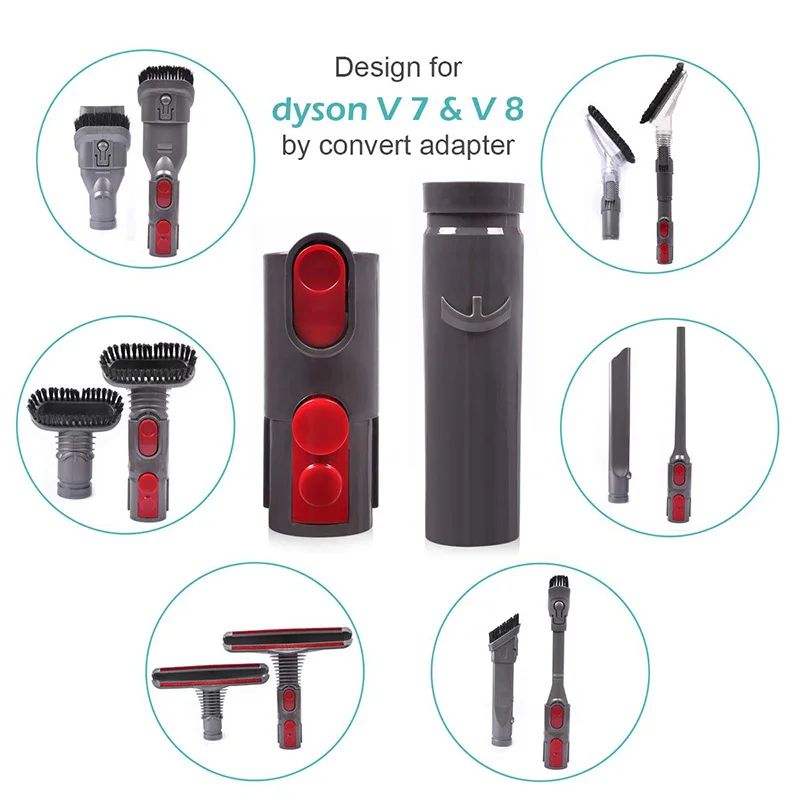 Чистящая Щетка Набор принадлежностей для щетки Dyson DC35 DC61 DC62 V8 V10 V6 пылесос Dust Daddy многофункциональные инструменты