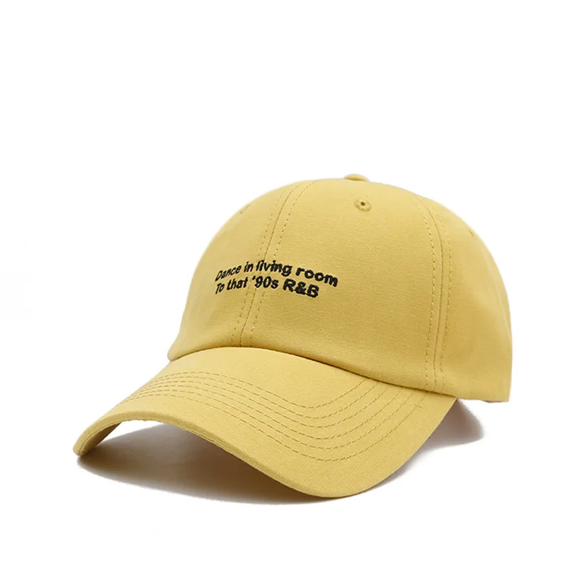 Yellow Новые высококачественные хлопковые кепки-бейсболки с вышитыми надписями для мужчин и женщин хип-хоп папа шляпа бейсбольная Кепка Bone Garros - Цвет: Yellow