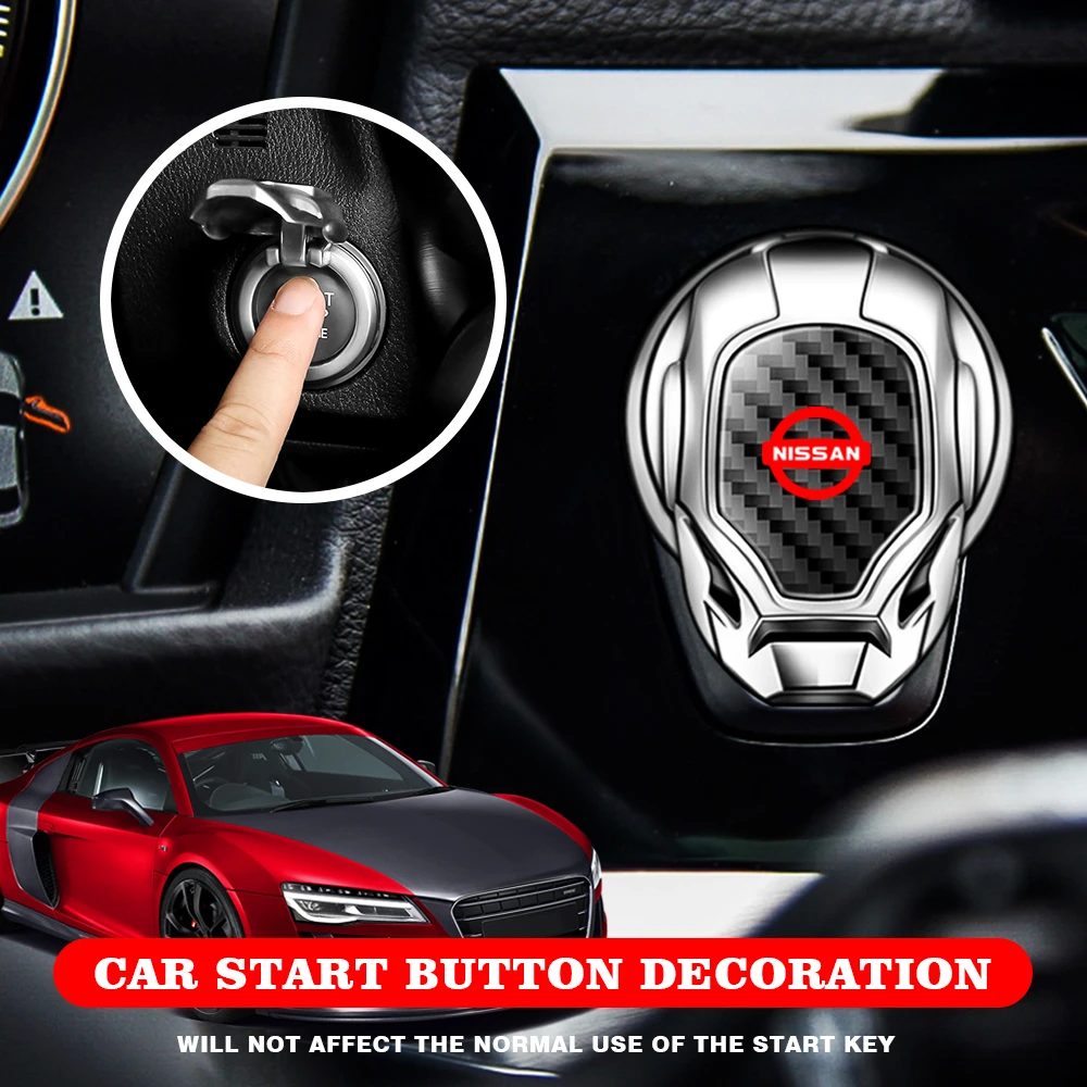 Car Interior Engine Ignition Start Button Protective Cover Car Styling For Nissan Nismo X Trail Almera Qashqai Tiida Teana Juke Automotive Interior Stickers Aliexpress