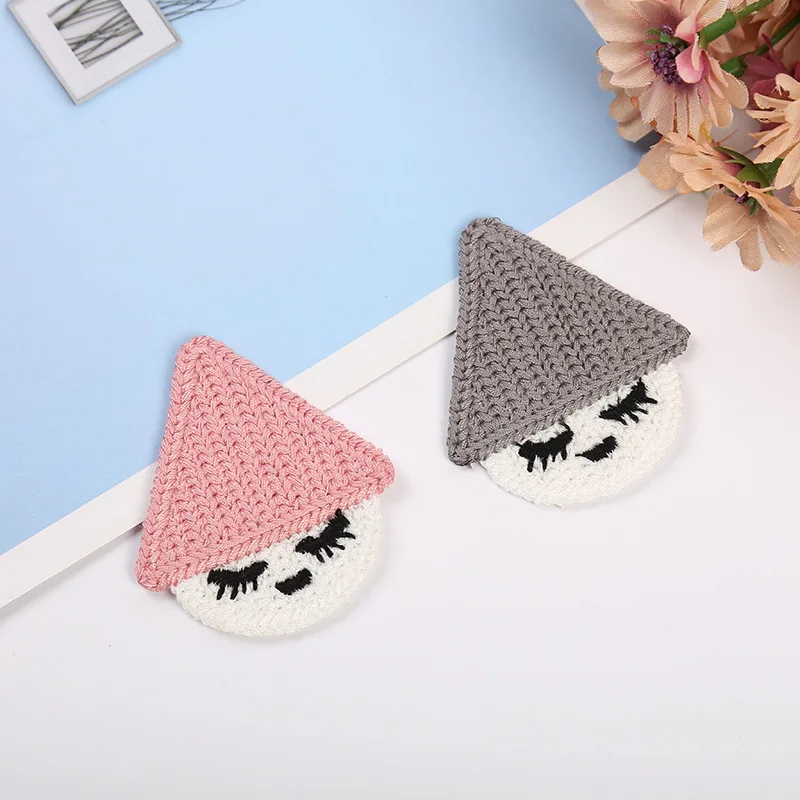 2019新款diy手工发饰材料毛线针织动物布贴韩国发夹胸针配件批发 图片_高清大图 - 阿里巴巴 - 1 (2)