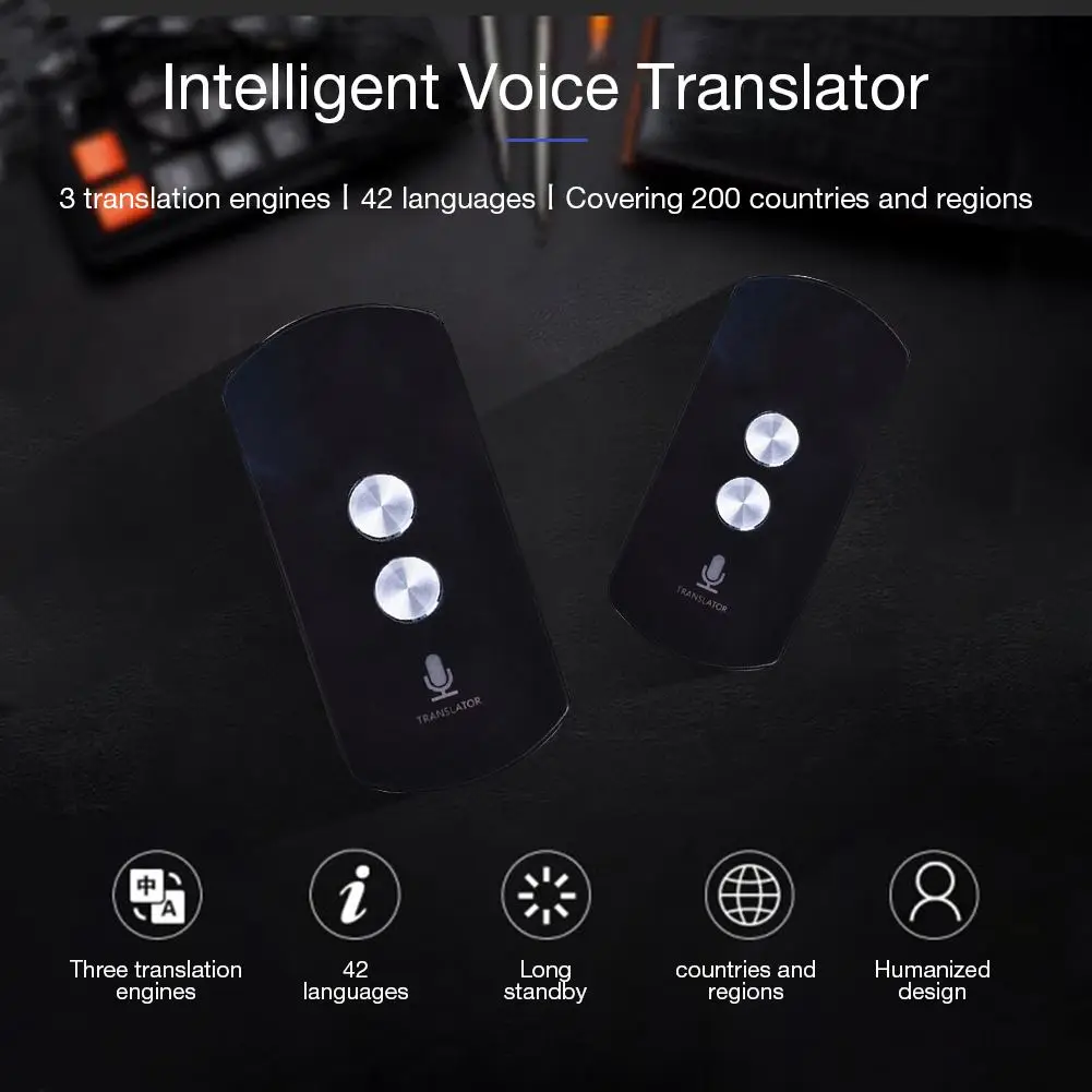iFLYTEK 40 Languages Translator bluetooth 4G Wifi Instant Smart Translator Interpreter Translation Device for Business Travel