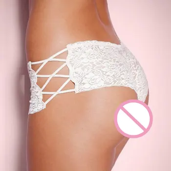 

Lower Rise Lingerie G Strings Ladies Soft Straps Thongs Briefs Women Panties Imitation Gift Underwear Fashion Sexy Lace